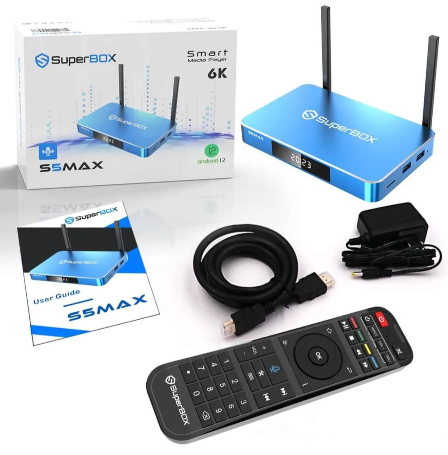 2024 Superbox S5 MAX Bundle (Most-Popular)